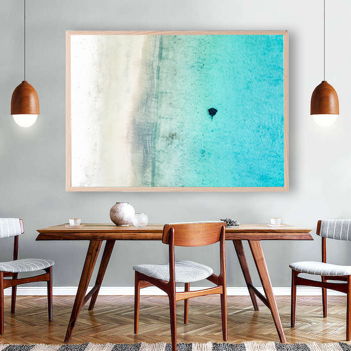 Sting Ray in Beautiful Teal Water