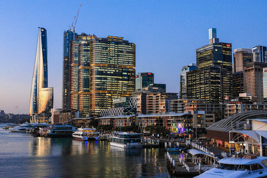 Sunset in Darling Harbour