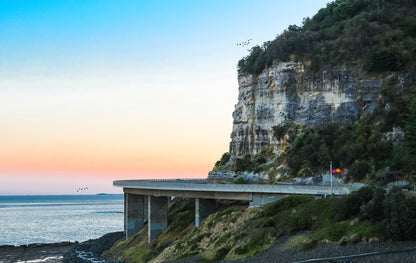 Colourful Sunset at Sea Cliff Bridge